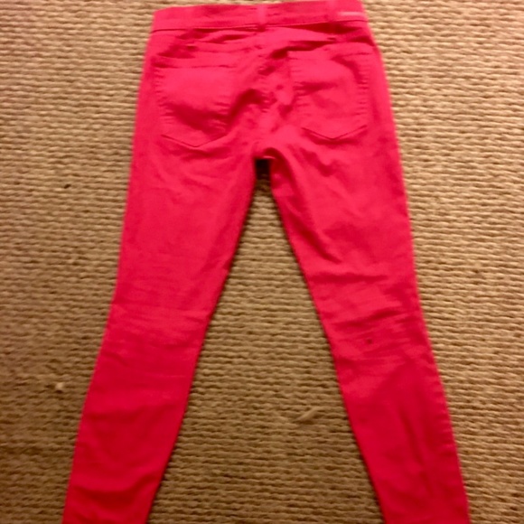 Current/Elliot Hot Pink Skinny Jeans, 24 - Picture 2 of 4